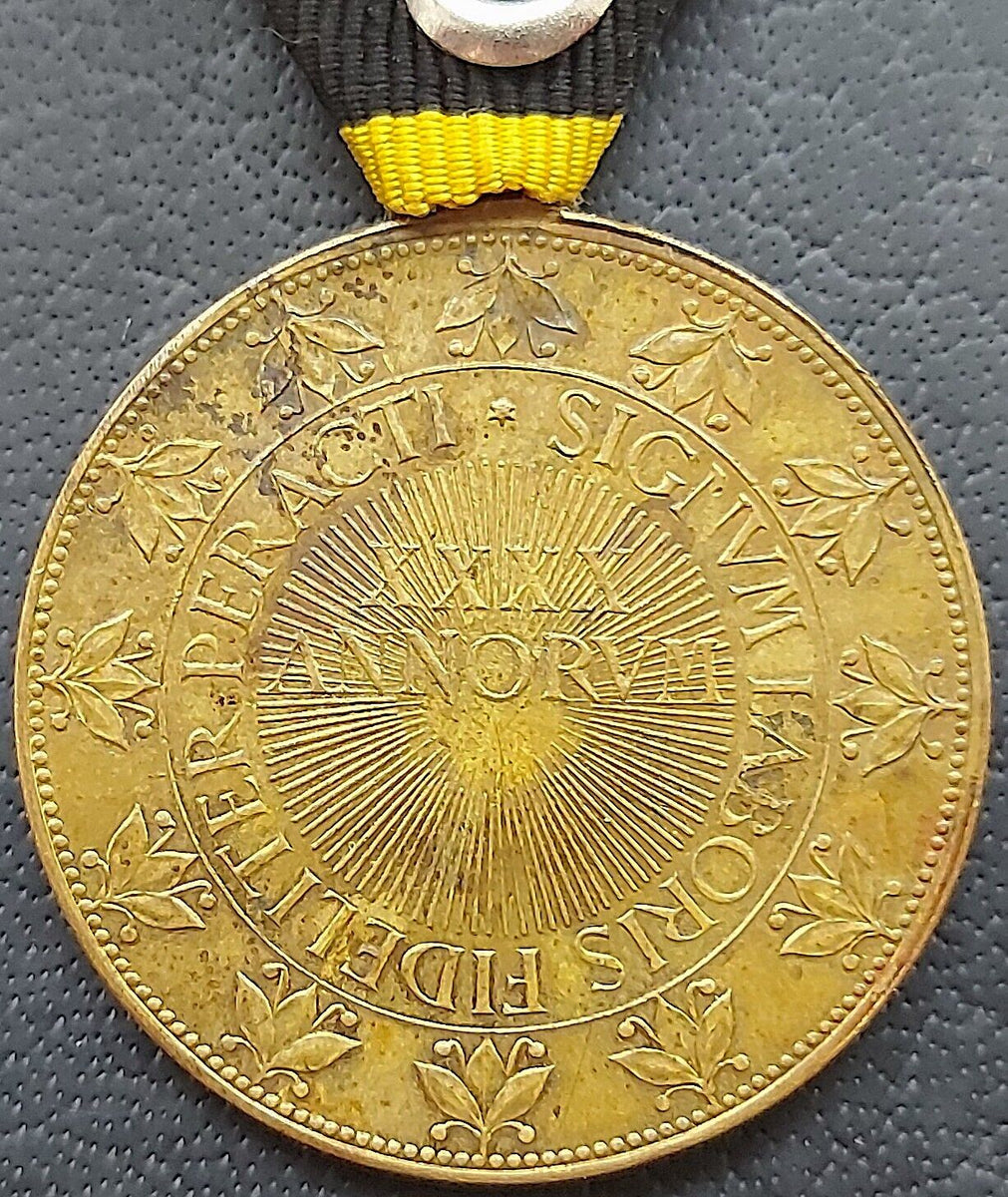 ✚11288✚ Austro-Hungarian pre WW1 40 Years Faithful Service