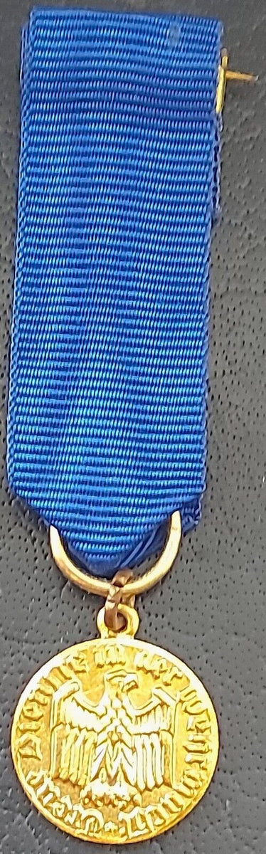 11201 German army post WW2 1957 pattern Service Award 12 Years Medal ...